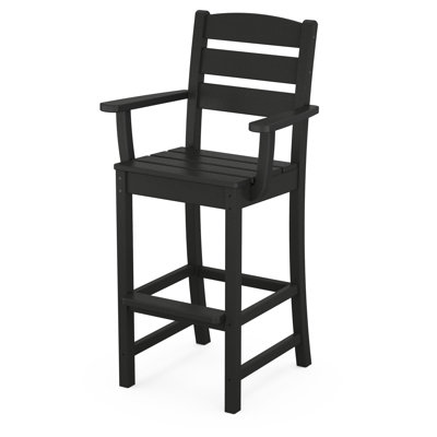 POLYWOOD® Lakeside Arm Patio Bar Stool