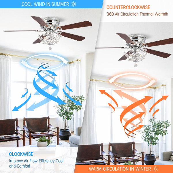 Willa Arlo Interiors Patria 48'' Ceiling Fan with Light Kit & Reviews ...