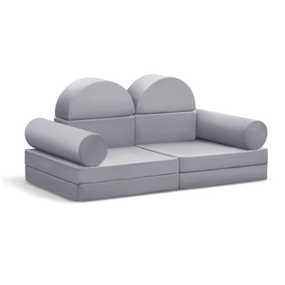 10-Piece Modular Kids Play Sofa For Playroom
