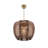 Adjustable Cable Wooden Body Chandelier