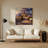 Cities Addis Ababa Ethiopia Black Metal Wall Art-1054972726
