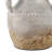 Decorative Pottery Terracotta Vase With Rustic Textured Design And Double Handles, Stylish Contemporary Accent For Modern Spaces