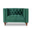 Fauteuil en velours touffeté de 41 po de largeur Brette-2135979004-2111445717