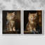ANIMALS Series CXCIV - reproduction encadrée de qualité supérieure - prête à être accrochée - aucun clou requis - aucun clou requis-2056354187-2056354191