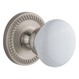 Grandeur Newport Rosette Single Dummy with Hyde Park Door Knob