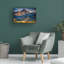 Art mural sur toile tendue - Rick Berk «Dallas Peak» pour décoration de salon, de chambre à coucher ou de bureau - 16 x 24