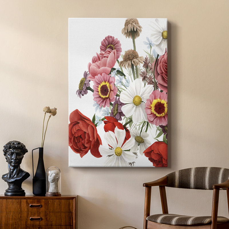 Arrangement moderne II - galerie Cavas sur mesure, H 48 po x l 32 po