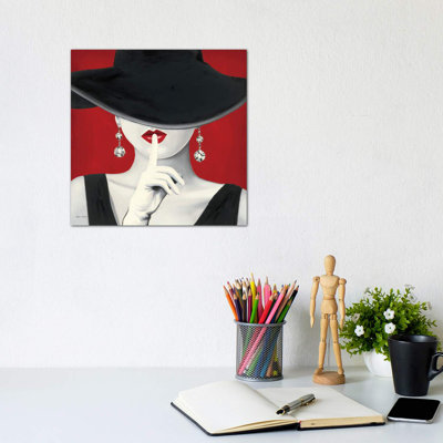 «Haute Chapeau Rouge I» par Marco Fabiano - reproduction d'art