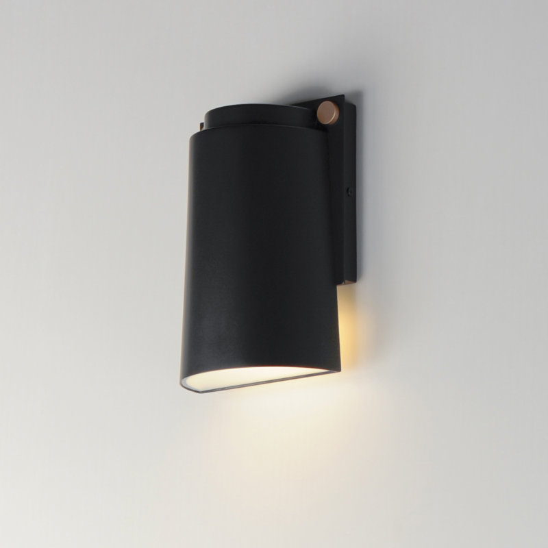 Rivet LED Wall Light, 9.5" H x 6.5' W x 4" D