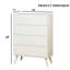 Commode moderne avec quatre tiroirs pour la chambre à coucher-189231721