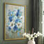 «Blue Garden II», reproduction encadrée - bois massif-1998537783-1998537782