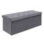 Banc de rangement avec repose-pieds Melchora, repose-pieds pliant avec rangement, coffre à jouets et repose-pieds-1236039810