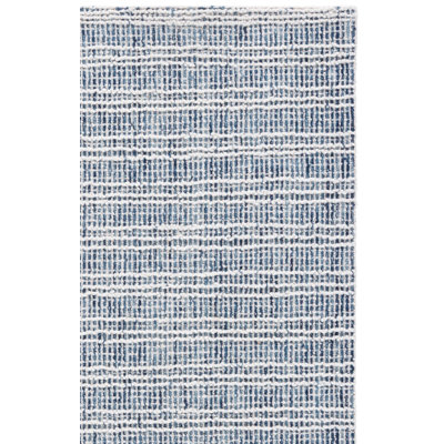 Metro Hand Tufted Wool;Cotton Striped Indoor Rug