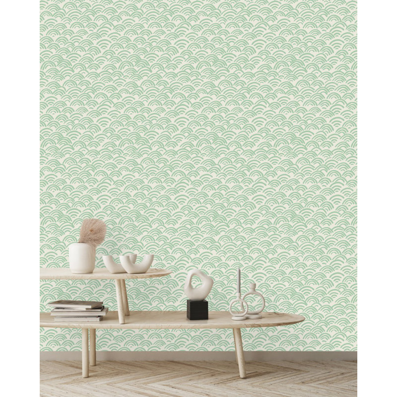 Panneau de papier peint Hrishik, L 2,08 pi x L 18,75 pi