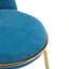 Tabouret de bar rembourré en métal-681448599