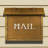 Classic Brass Wall Mounted Mailbox-32255912-32459903
