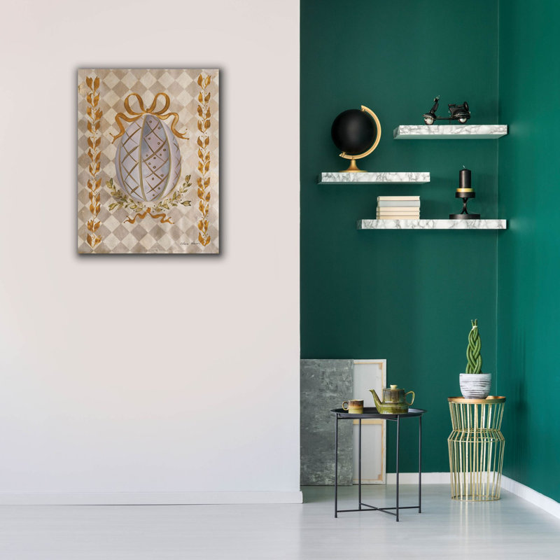 Tableau sur toile « Golden Egg » de la collection Holiday Aisle® par Cheri Blum, 101,6 cm x 137,2 cm, H 34 po x l 26 po