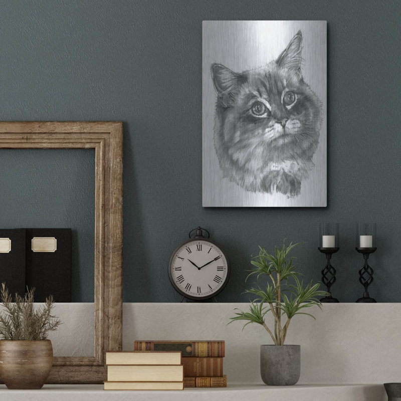 «Kitty» par Barbara Keith, H 16 po x l 12 po