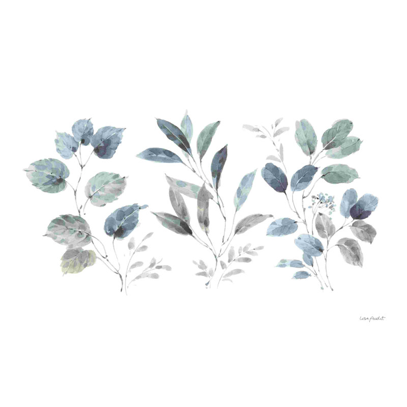 Dancing Leaves I, H 8 po x l 12 po