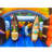 9' x 36' Inflatable Obstacle Course with Water Slide and Air Blower