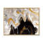 Noir et blanc liquide vagues de marbre I - peinture sur toile-67228315-67228316
