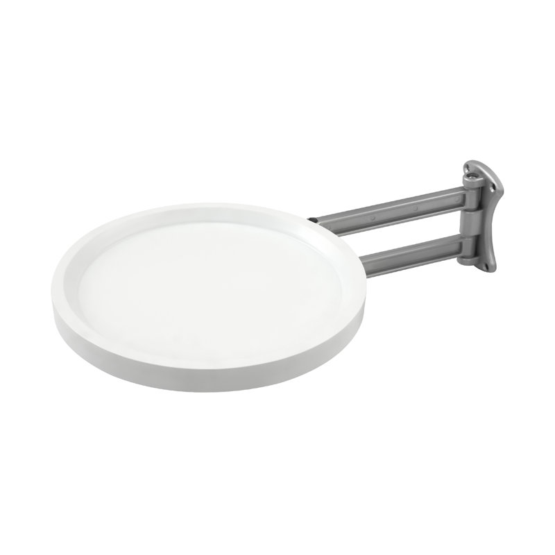 Table murale pliable, bureau rétractable en alliage d'aluminium avec angle réglable pour les petits espaces, la chambre à coucher et le balcon