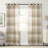 Braylsham 100% Polyester Light-Filtering Plaid Curtain Panel with Grommet Top-166465303