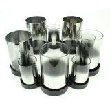 4.7'' H Glass Tabletop Votive Holder
