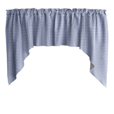 Cantonnière à carreaux Gingham