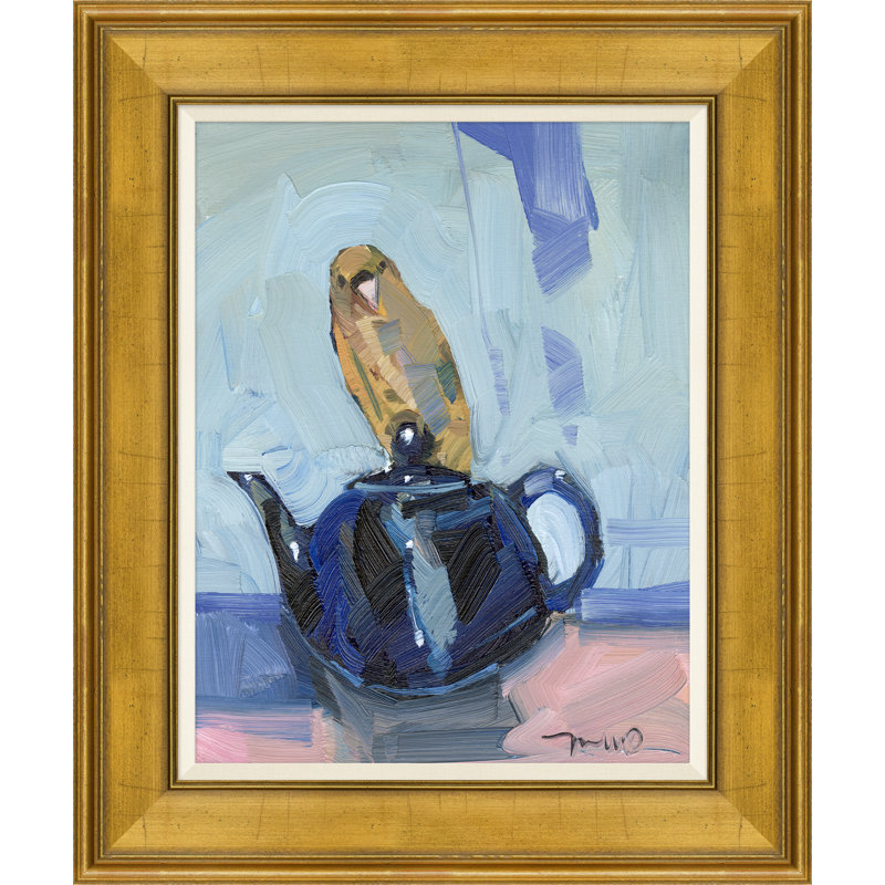 Teacup Parakeet Painting by Joseph Mota