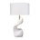 Cobra Ricestone Table Lamp with Linen Shade