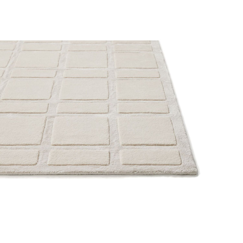 Area Rug in Beige, Rectangle 6'5" x 10'