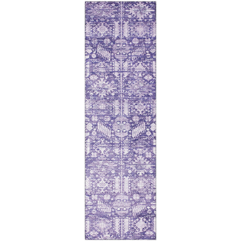 Premium Machine Washable Verlin AMF1771 Global Rug, Runner 2'3" x 7'6"