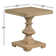 Saralou Solid Wood Top End Table