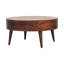 Table basse Odyssey en bois massif, 2 tiroirs, pieds nordiques-1593872882
