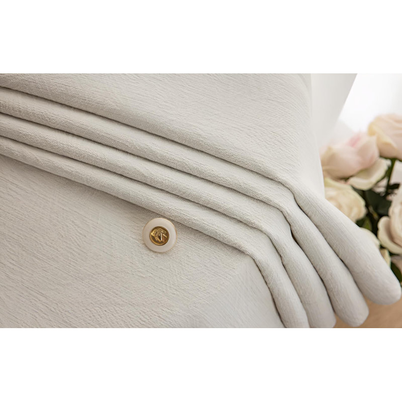 Chenille Room Darkening Curtain Pair, 98.43" W x 106.3" L