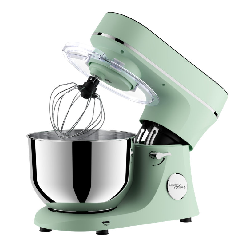 Magnavox Home, 6L Digital Touchscreen Stand Mixer, 11 Speeds, Pistachio, Pistachio