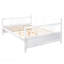 Lit de jour double avec pieds de support, blanc-999916427-999916426