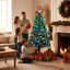 Lighted Artificial Christmas Tree-155186606