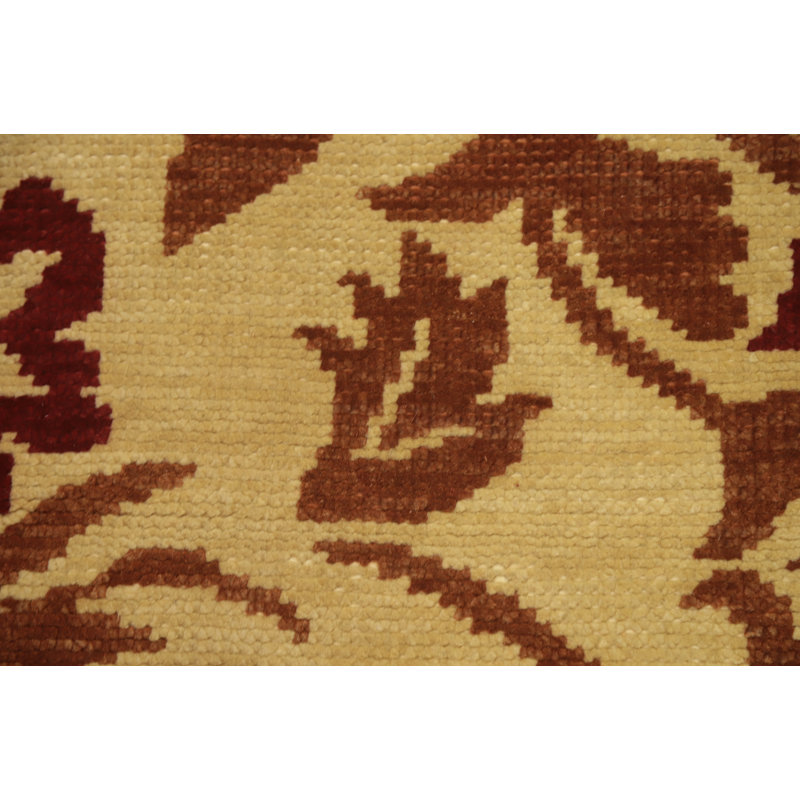 Tapis indien à motif floral All-Over 7 x 10