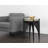 Patil Glass Top End Table