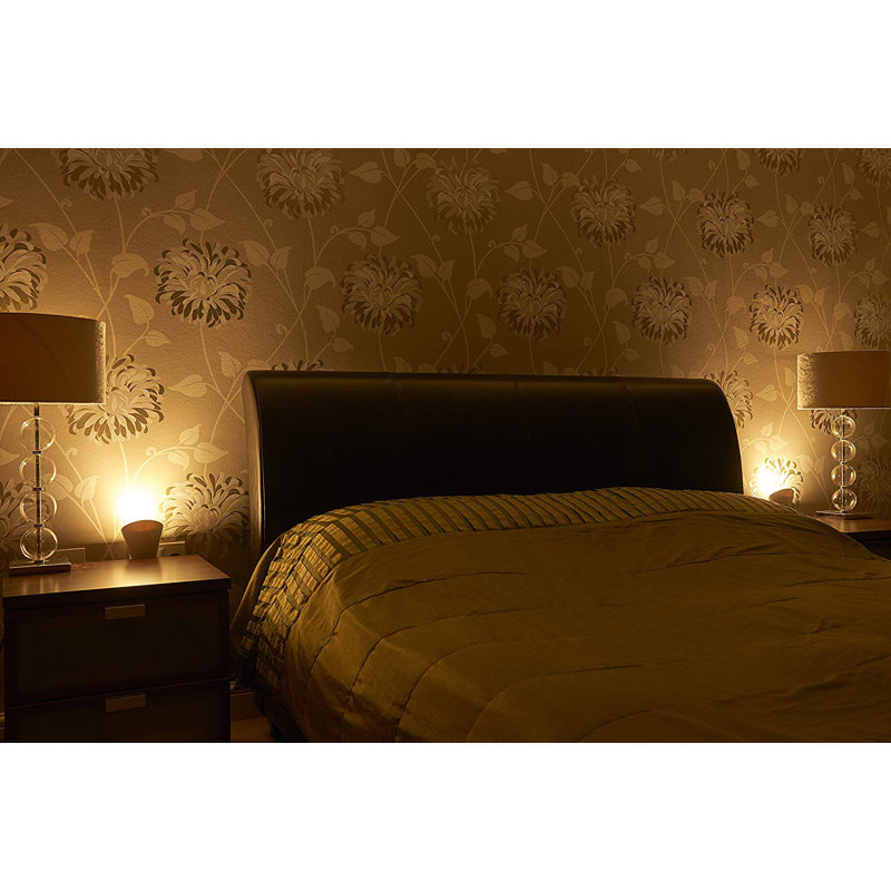 Redeker Plastic Plug-in Spotlight, Warm White