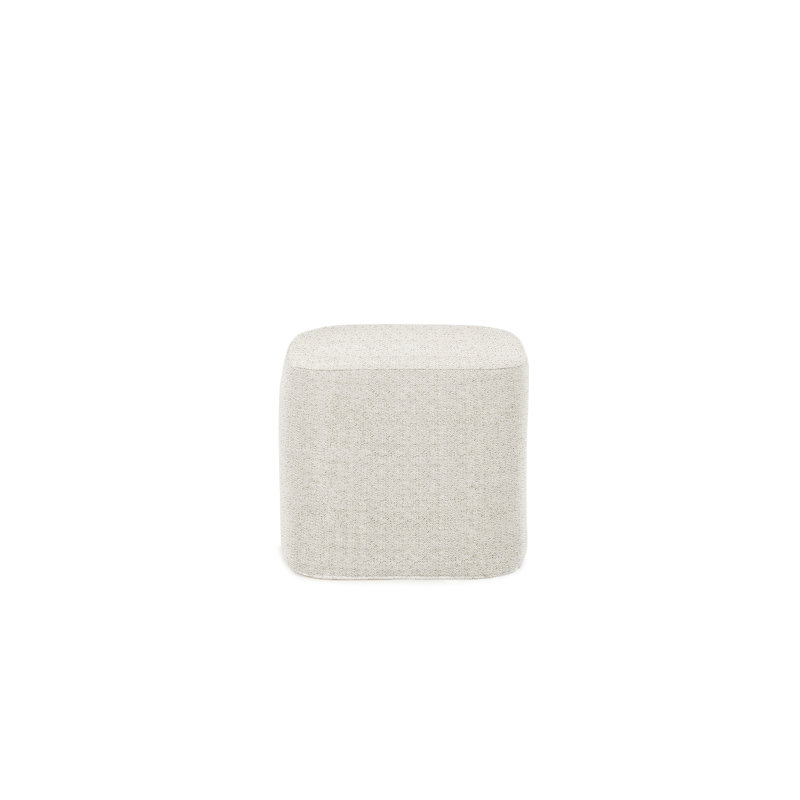 Repose-pieds Luca, Polypropaline blanc bouleau
