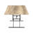 Adjustable Height Card Table