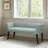 Welburn Upholstered Bench Teal-912572071