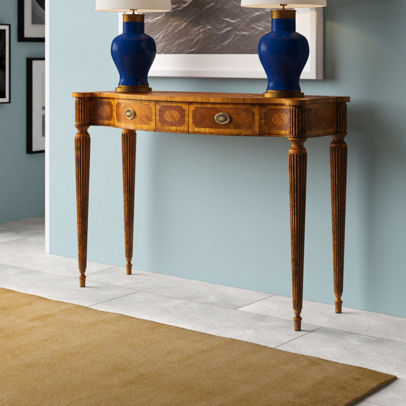 English Cabinet Maker 48'' W Console Table