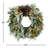 Faux Lighted Pine 24'' Wreath