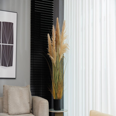 Herbe artificielle Roemer | 75,5 po | Herbe haute beige