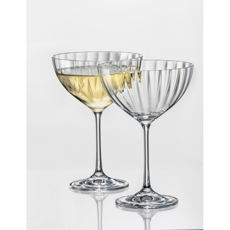 Waterfall Coupe Cocktail Glass 340Ml Set/6