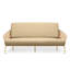 Housse pour canapé-lit réversible en tissu de polyester réversible avec fermeture à glissière 3 côtés-96484516-87758523